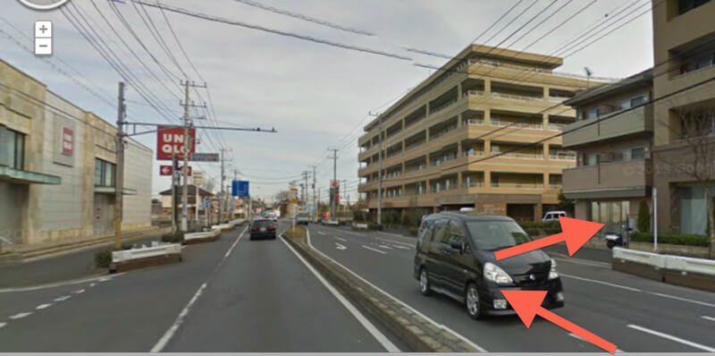 4.りらく（マッサージ屋）とコミニティホーム鎌ヶ谷の間がVanguard。