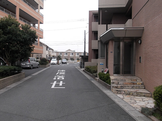 4.突き当りがVanguard専用駐車場です。